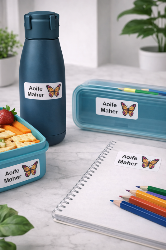 Butterfly Name Labels